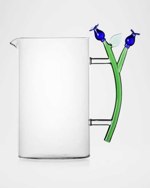 Botanica Blue Flower Jug